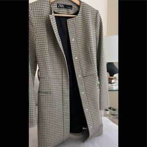Zara slim fit coat